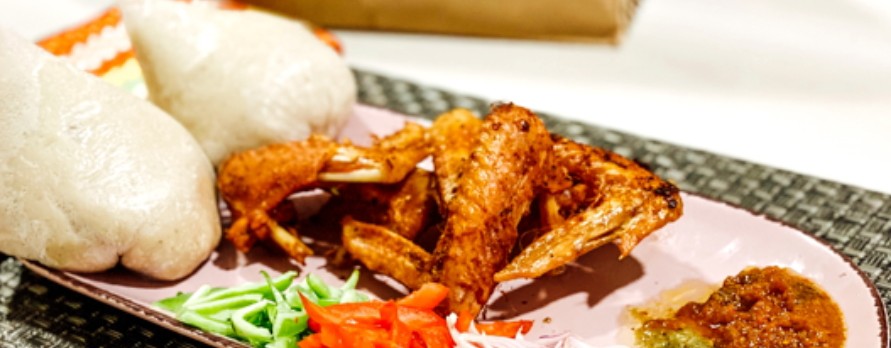 Image of Banku & grill chicken